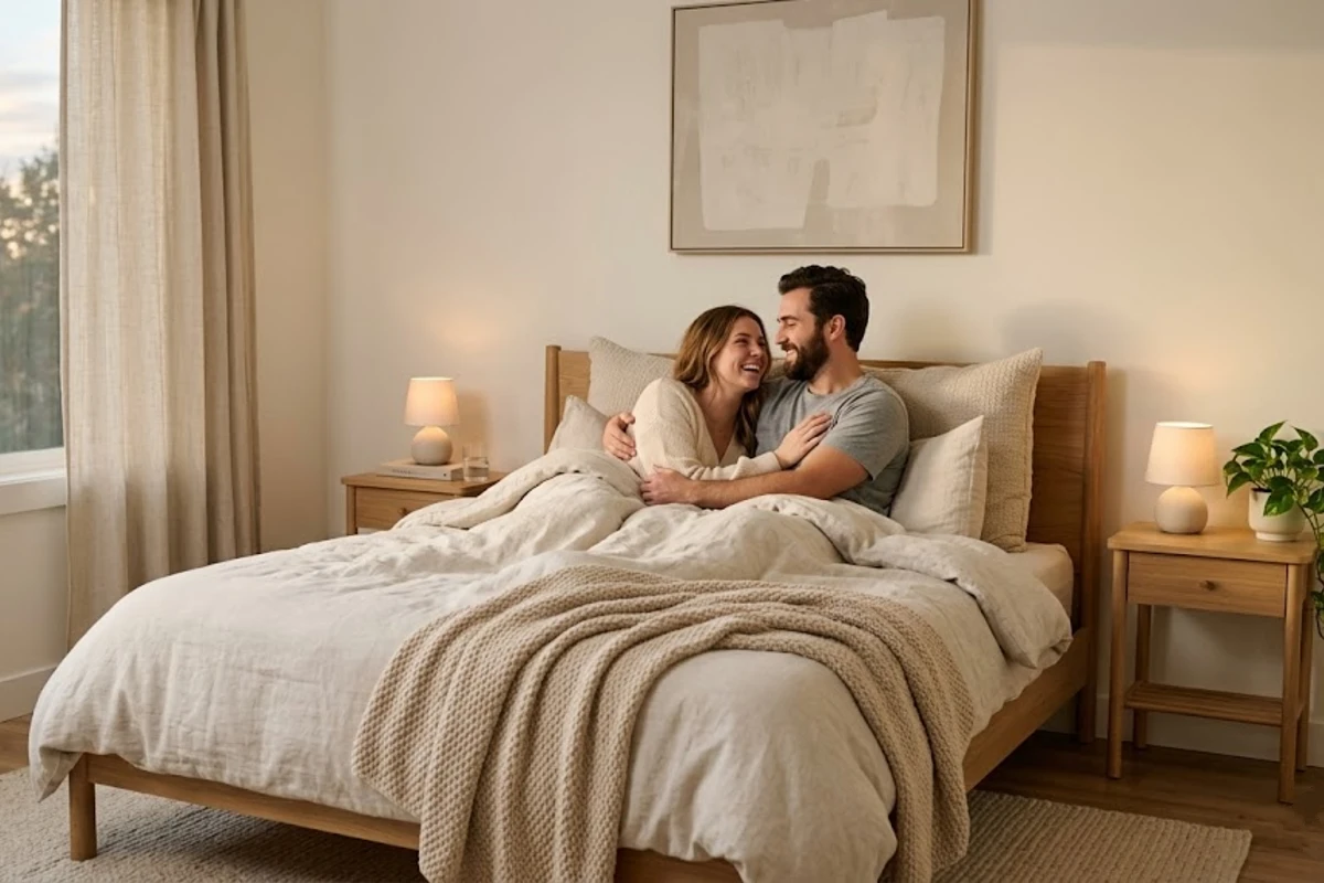 19 Minimalist Couple's Bedrooms That Are Clutter-Free, Cozy, and Actually Romantic