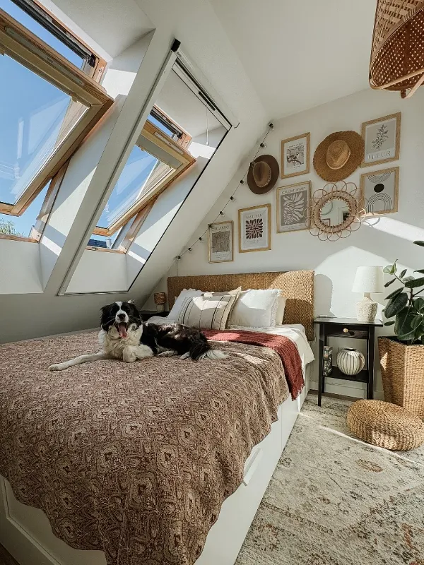 Loft Style Layout with Large Skylight Windows
