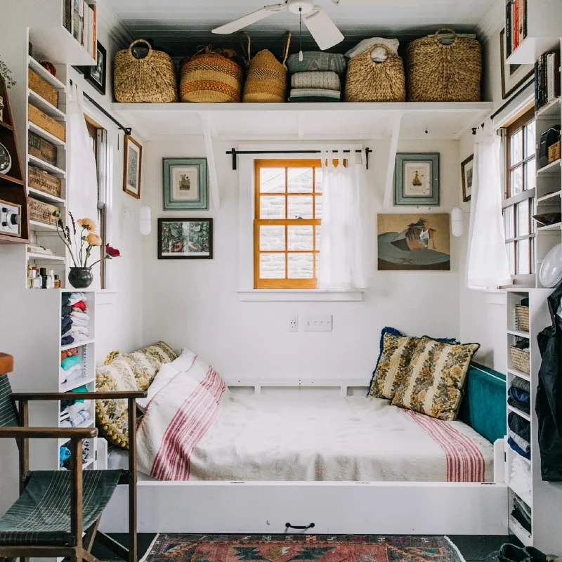High Overhead Storage Ledges