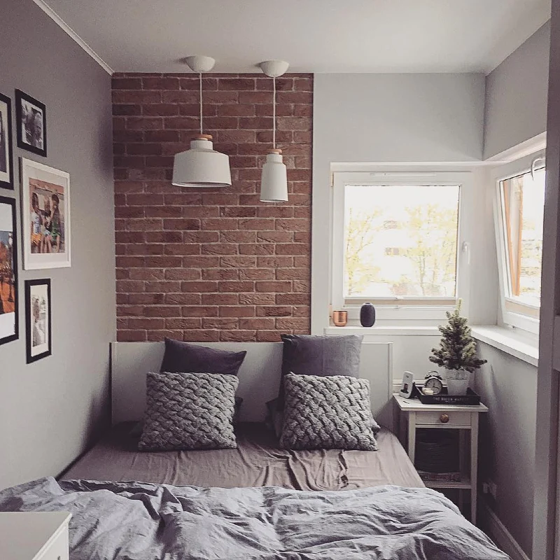Exposed Brick Accent Walls