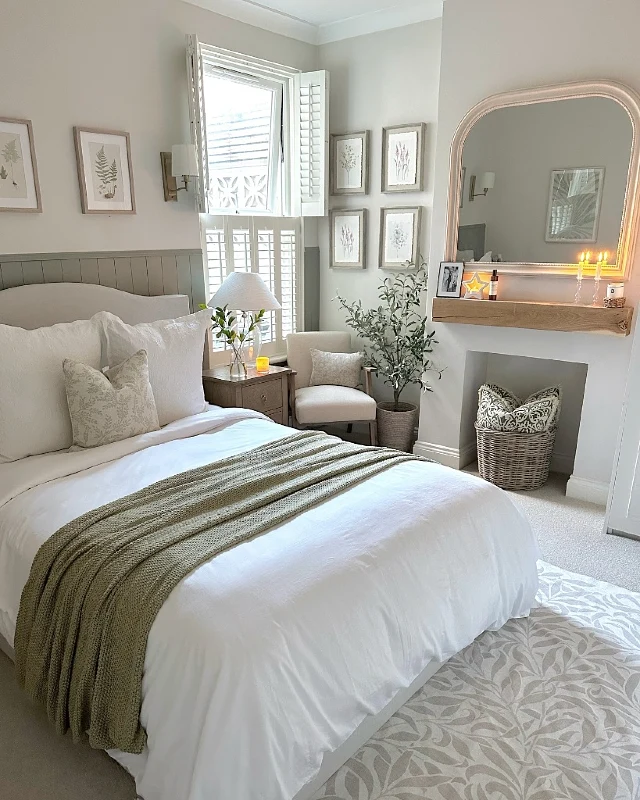 Wall Mounted Mirrors over Faux Fireplaces