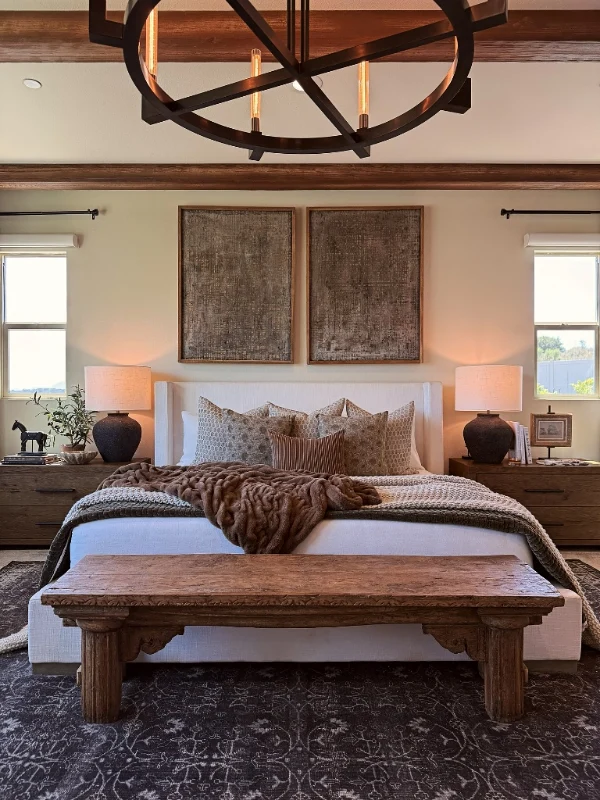End of Bed Rustic Bench