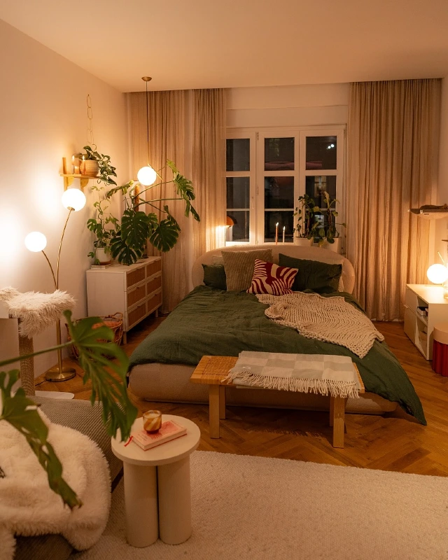 Layered Warm Lighting Accent