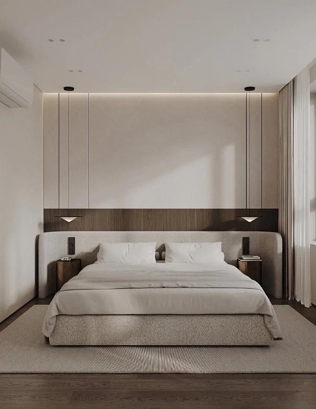Extended Curved Headboards