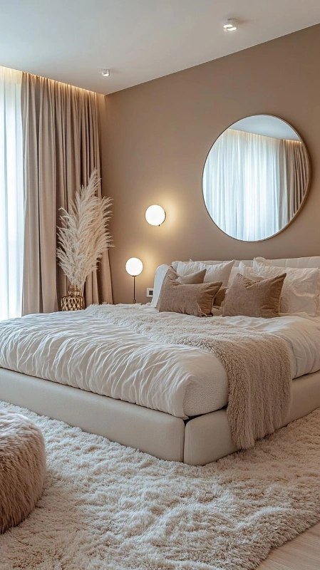 Large Circular Statement Mirrors