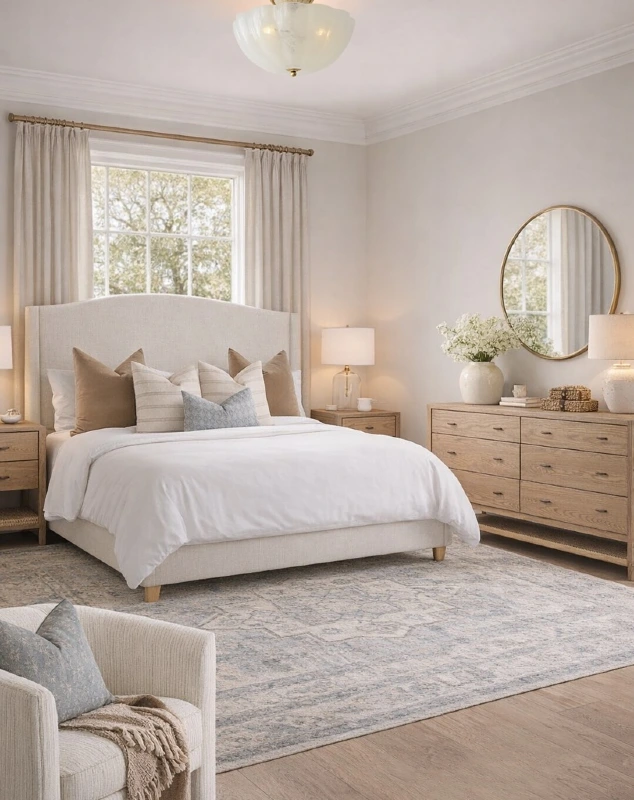Warm Earthy Minimalist Sanctuary