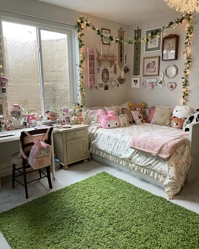 Whimsical Cottagecore Daybed Setup