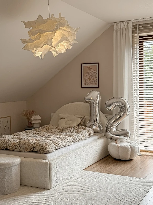 Cloud Inspired Fixtures and Textured Neutrals