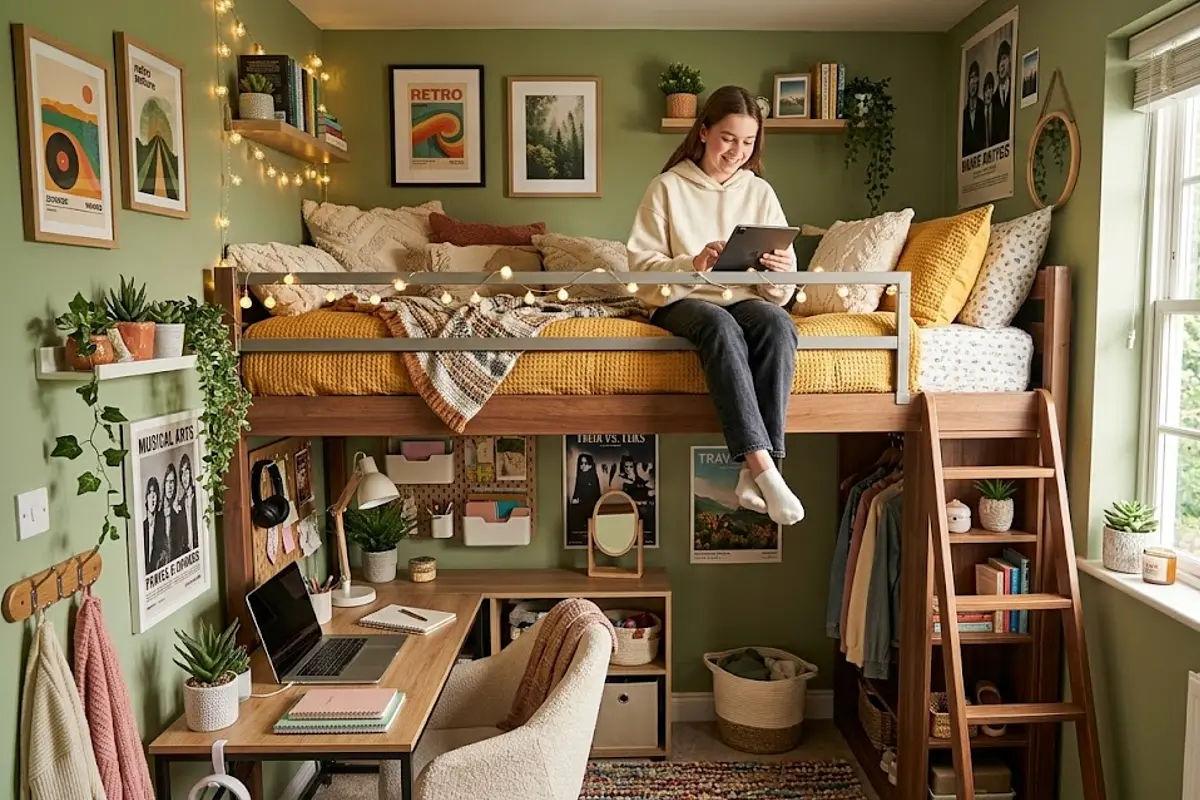 Small Teen Bedroom Ideas That Are Stylish, Functional, and Actually Approved by Teens