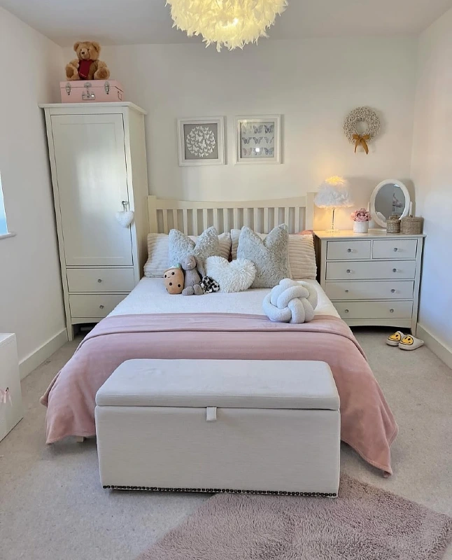 Upholstered Storage Ottoman Bench