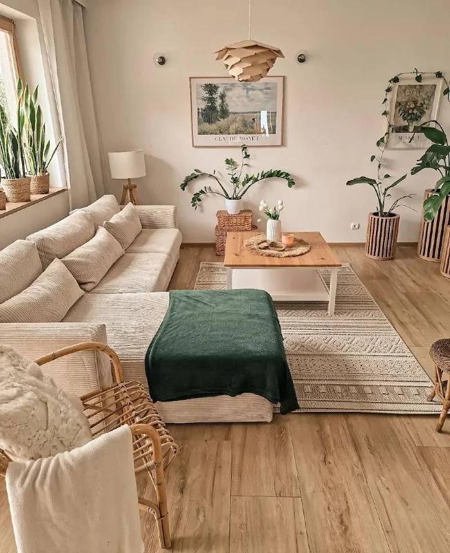 Earthy Neutral Living Room
