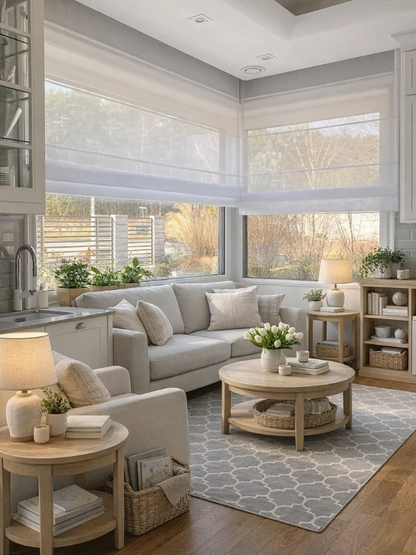 Sunlit Serene Corner