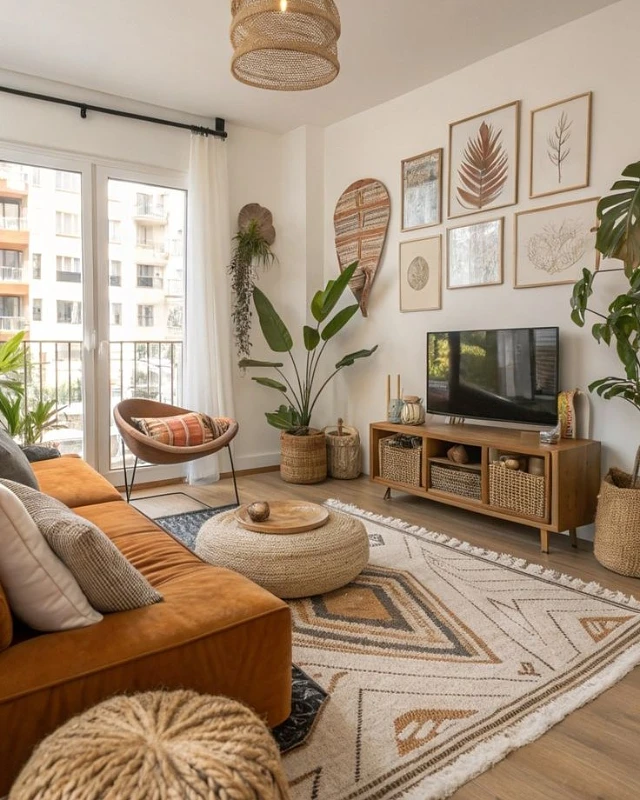 Terracotta and Texture Lounge