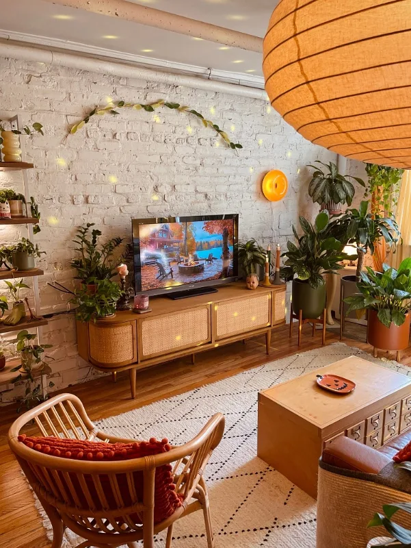 Warm Brick Urban Jungle