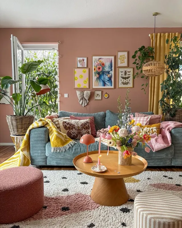 Vibrant Pastel Boho Oasis