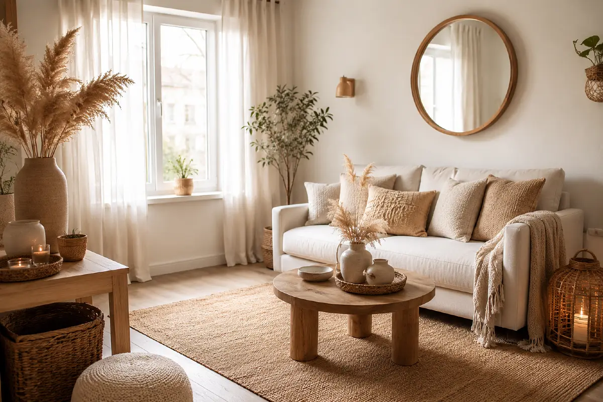 Dreamy Minimalist Boho Living Room Designs For Small Spaces