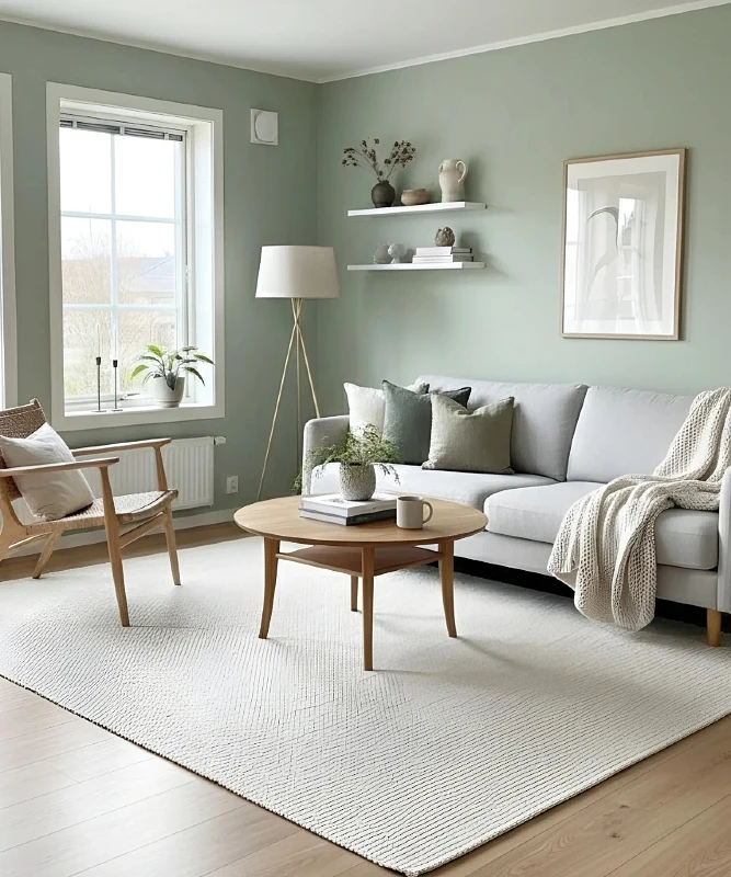 Neutral Textured Rug with Linear Patterns