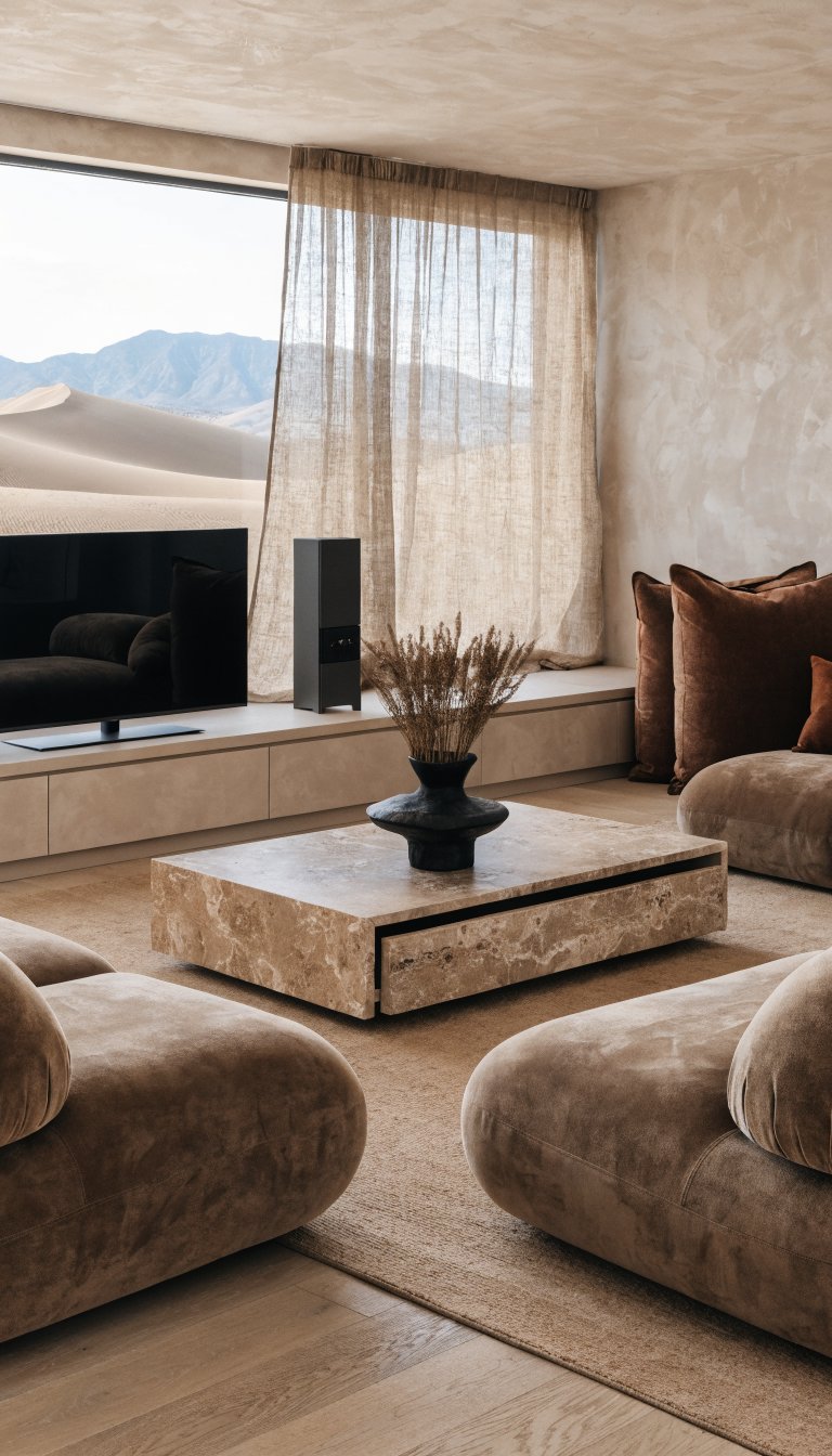 Desert Modern With Platform Plinth Storage