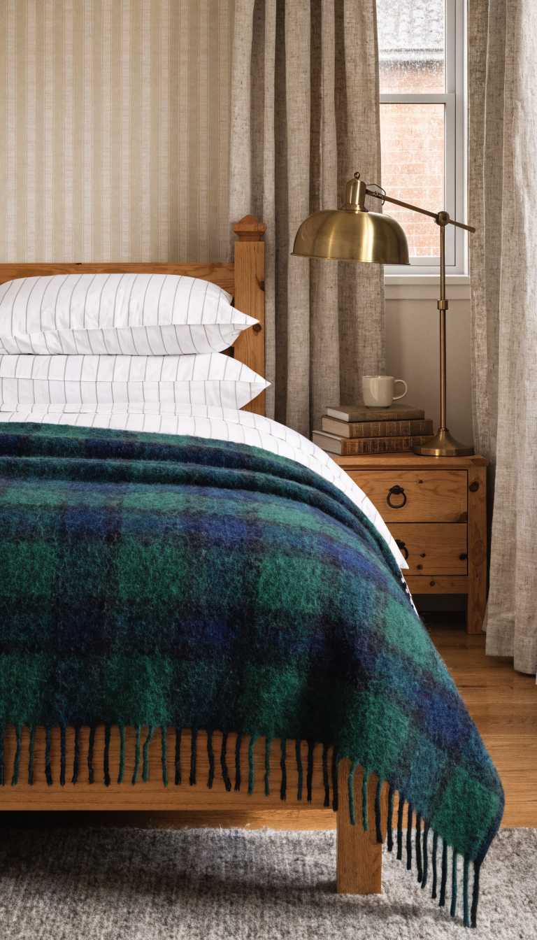 Patterned Traditional With Plaid and Pine