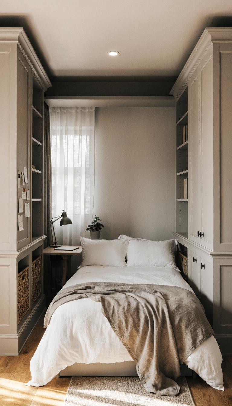 Storage-Savvy Built-In Look Without Built-Ins