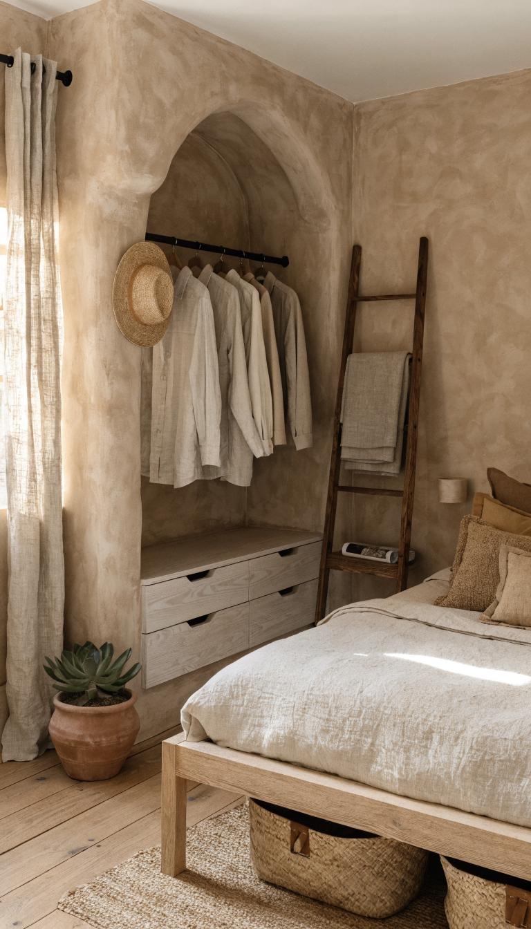 14. Desert Modern With Niche Closet and Ladder Storage