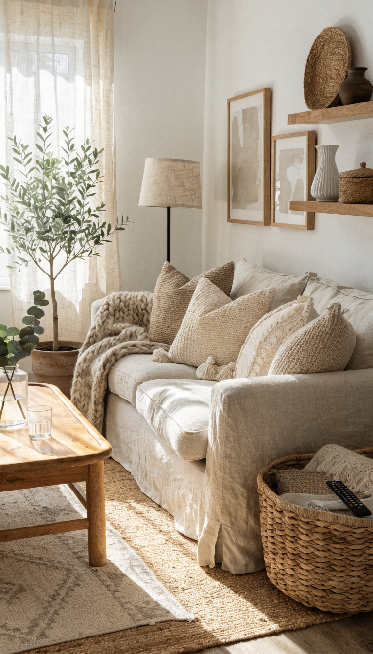 1. Soft Neutrals With Textured Layers