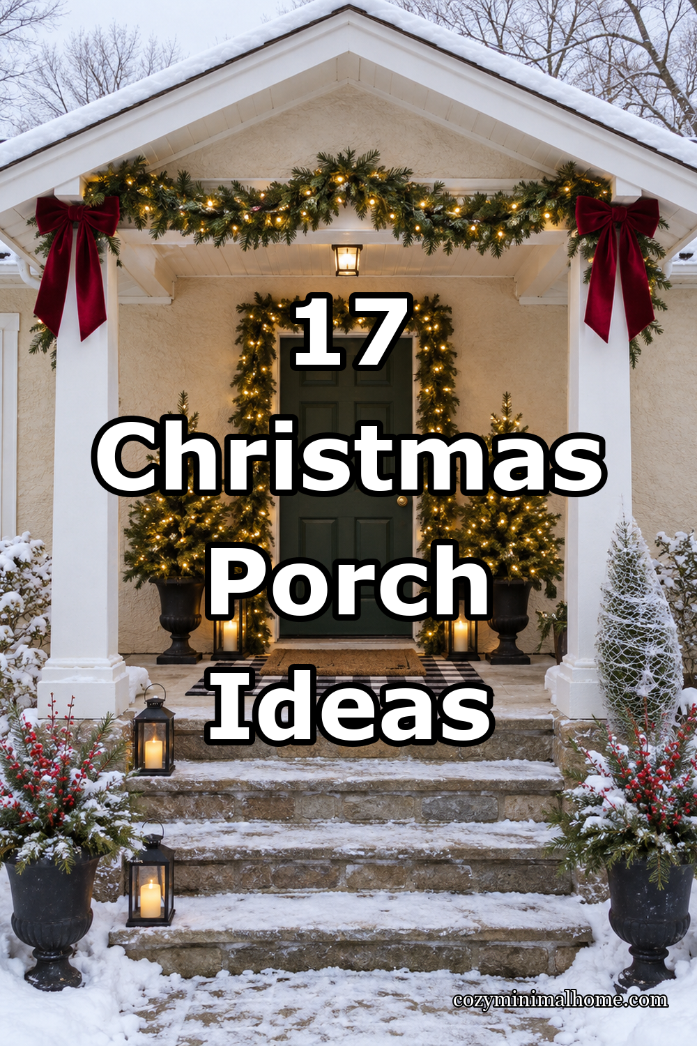 17 Christmas Porch Ideas