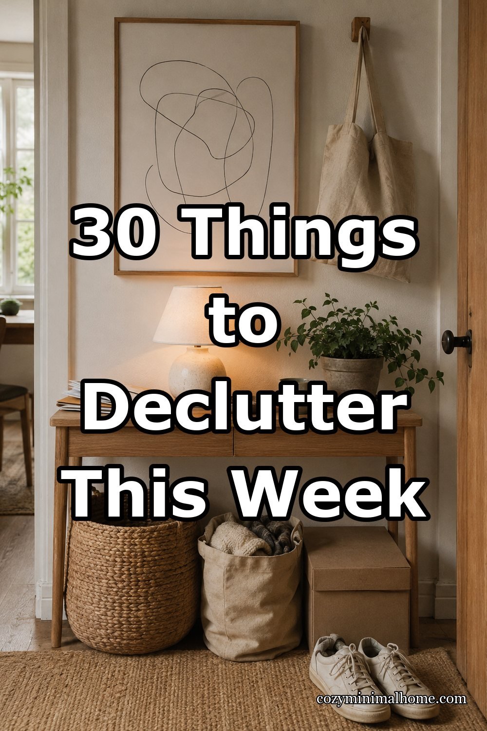 30 Things to Declutter This Week