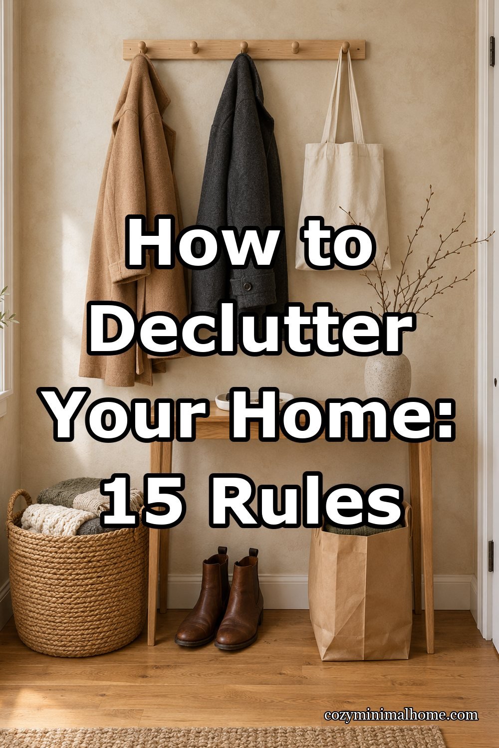 How to Declutter Your Home: 15 Rules