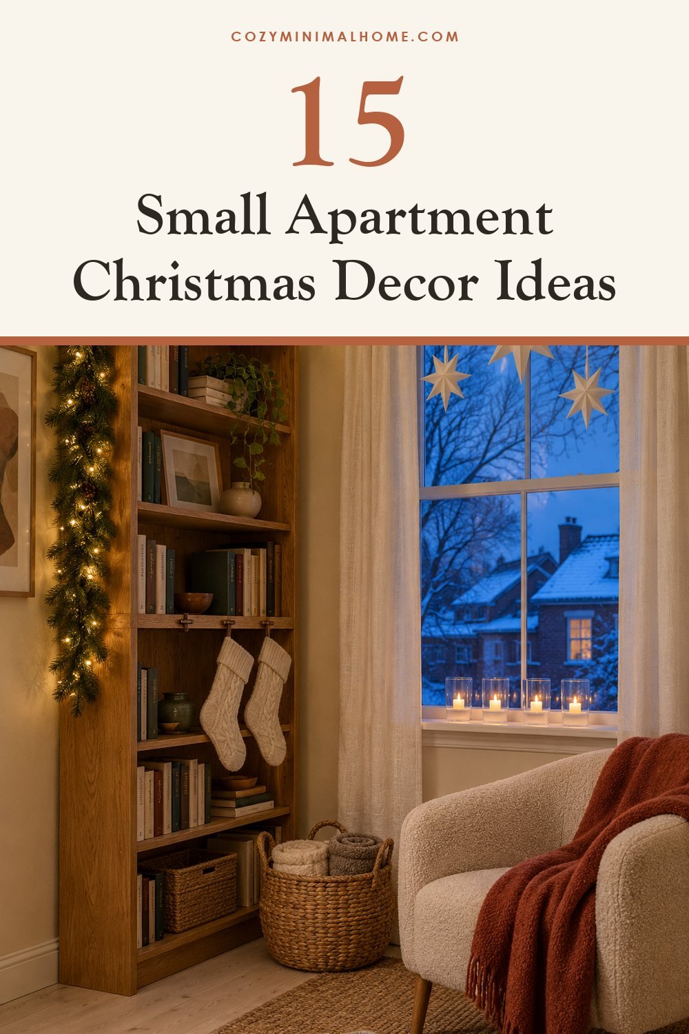15 Small Apartment Christmas Decor Ideas